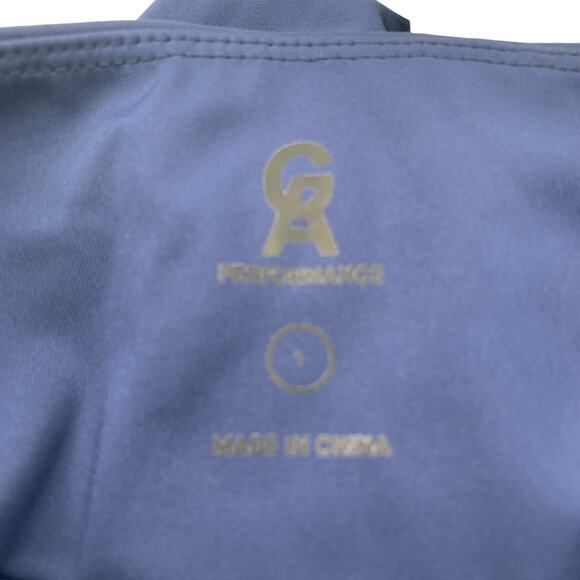 GOOD AMERICAN Leggings Size S Activewear Athletic Pants Workout Blue White Teal - Picture 2 of 5